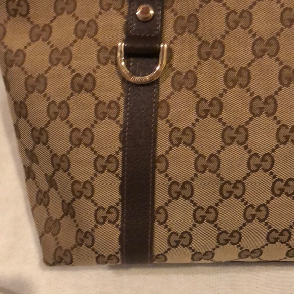 GUCCI Brown GG Canvas Bag - Picture 4 of 15